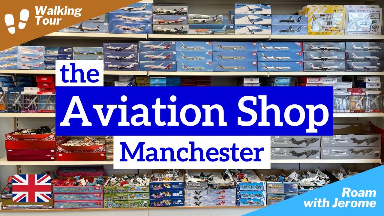 THE AVIATION SHOP MANCHESTER 🇬🇧 | RUNWAY VISITOR PARK | CONCORDE HANGAR | HOBBY SHOP 🛫 #aviation