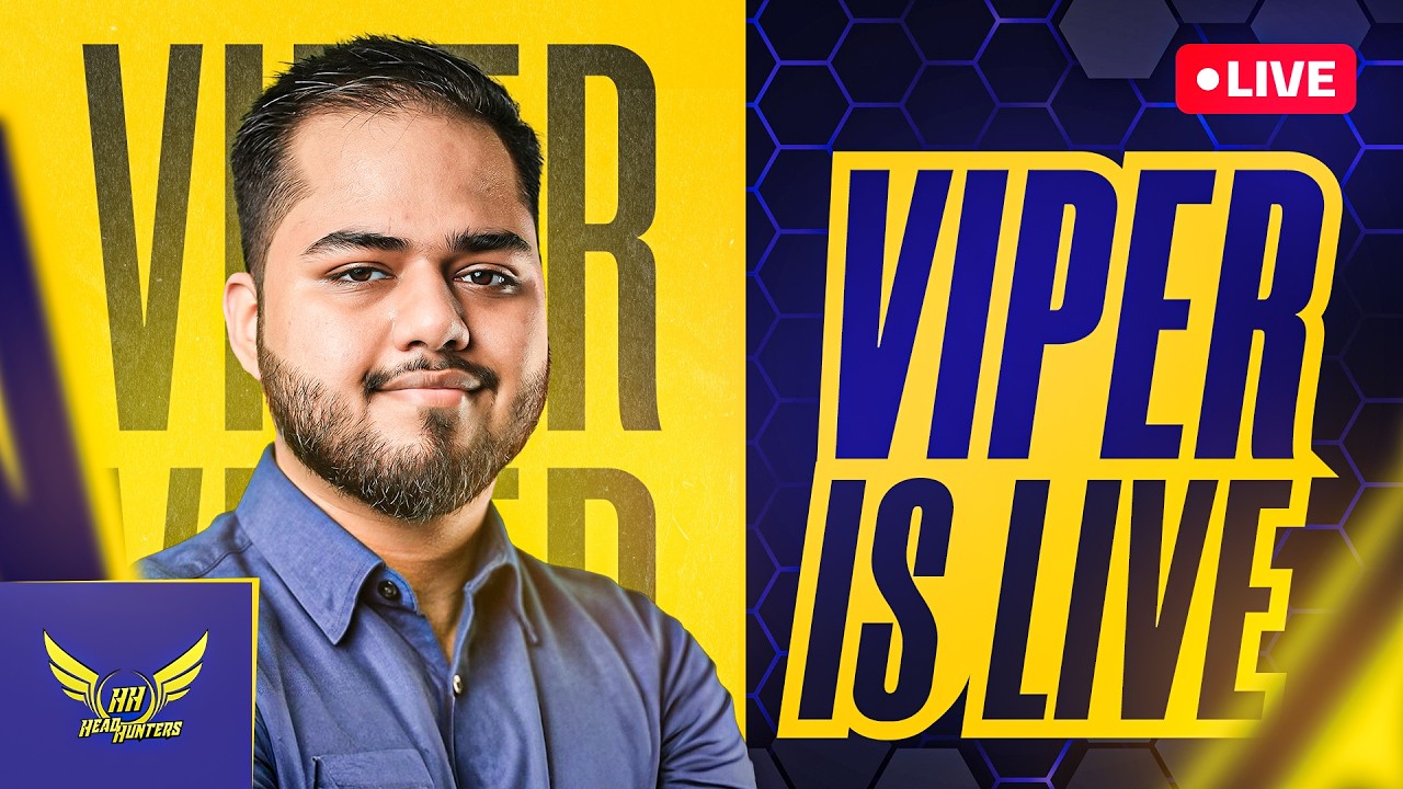 Let's Talk, Reactions Later Maybe | Team Head Hunters | #ViperIsLive