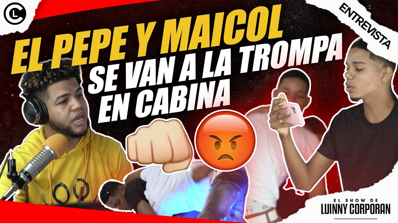 EL PEPE Y MAICOL SE VAN A TROMPA EN PLENA ENTREVISTA “CASI ROMPEN TO A LUINNY” ¡QUEMAN AL CHERRY!