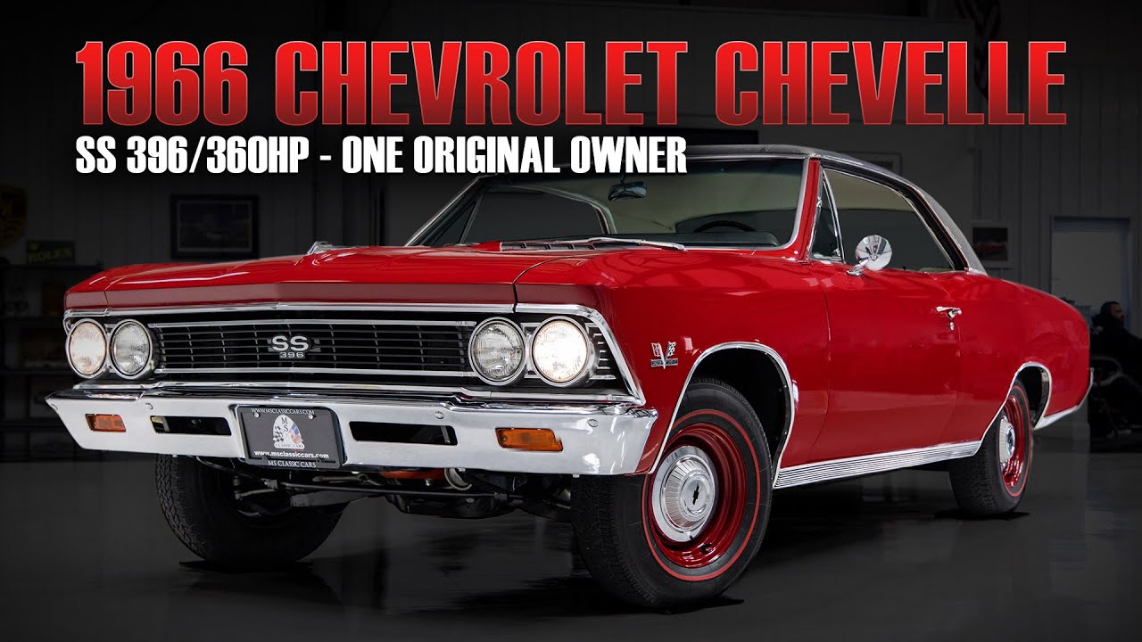 1966 Chevrolet Chevelle SS 396/360HP - One Original Owner - Our Most Special Car