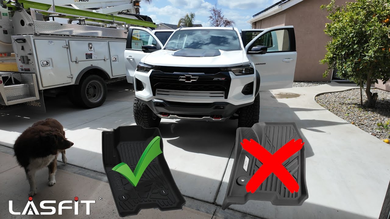 LASFIT floor liners 2023-2025 Colorado/Canyon