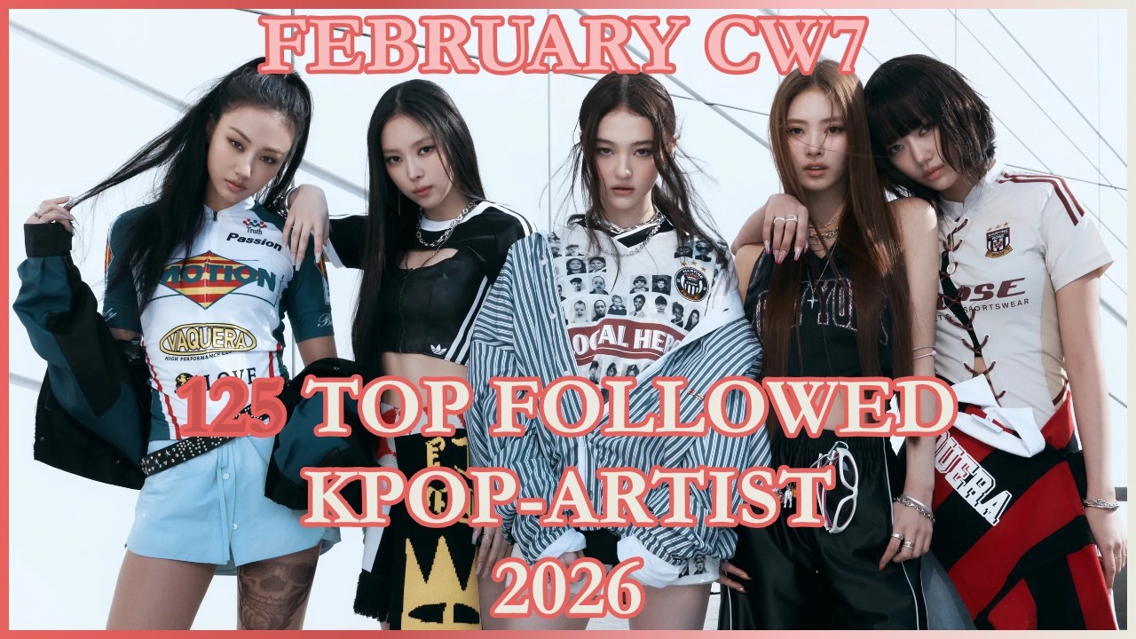 MOST FOLLOWED KPOP ARTISTS 2026 ON SPOTIFY ! (FEBRUARY | CW 7)