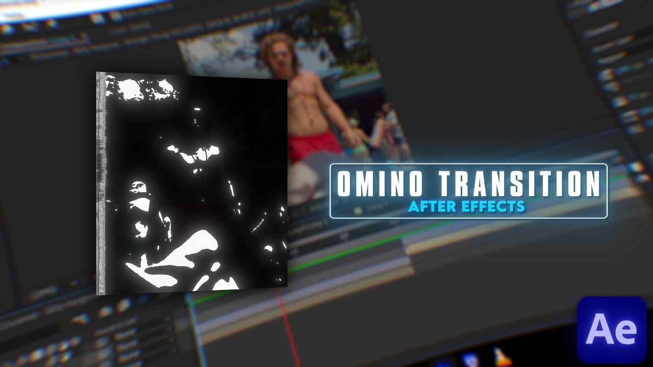 Omino Glitch Transition Tutorial | After Effects | Darky Edits