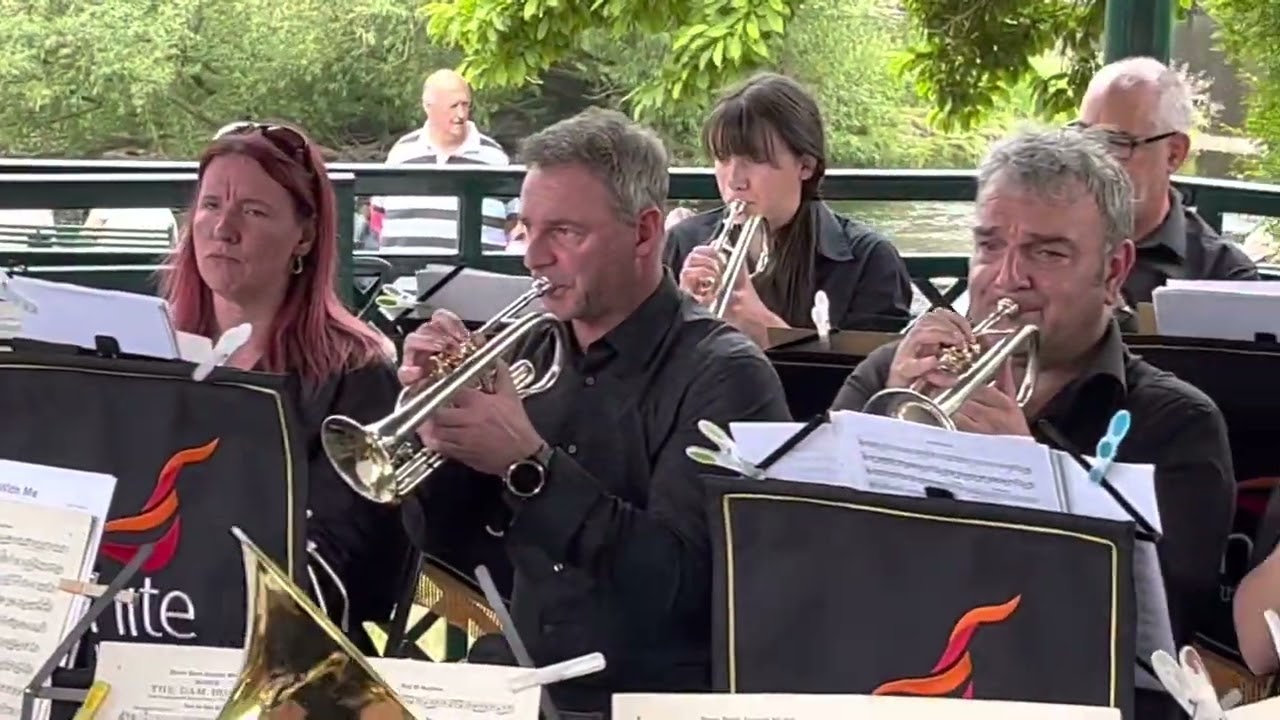 8 - Dambusters March - Unite the Union Brass Band - Wetherby Bandstand 18th June 2023