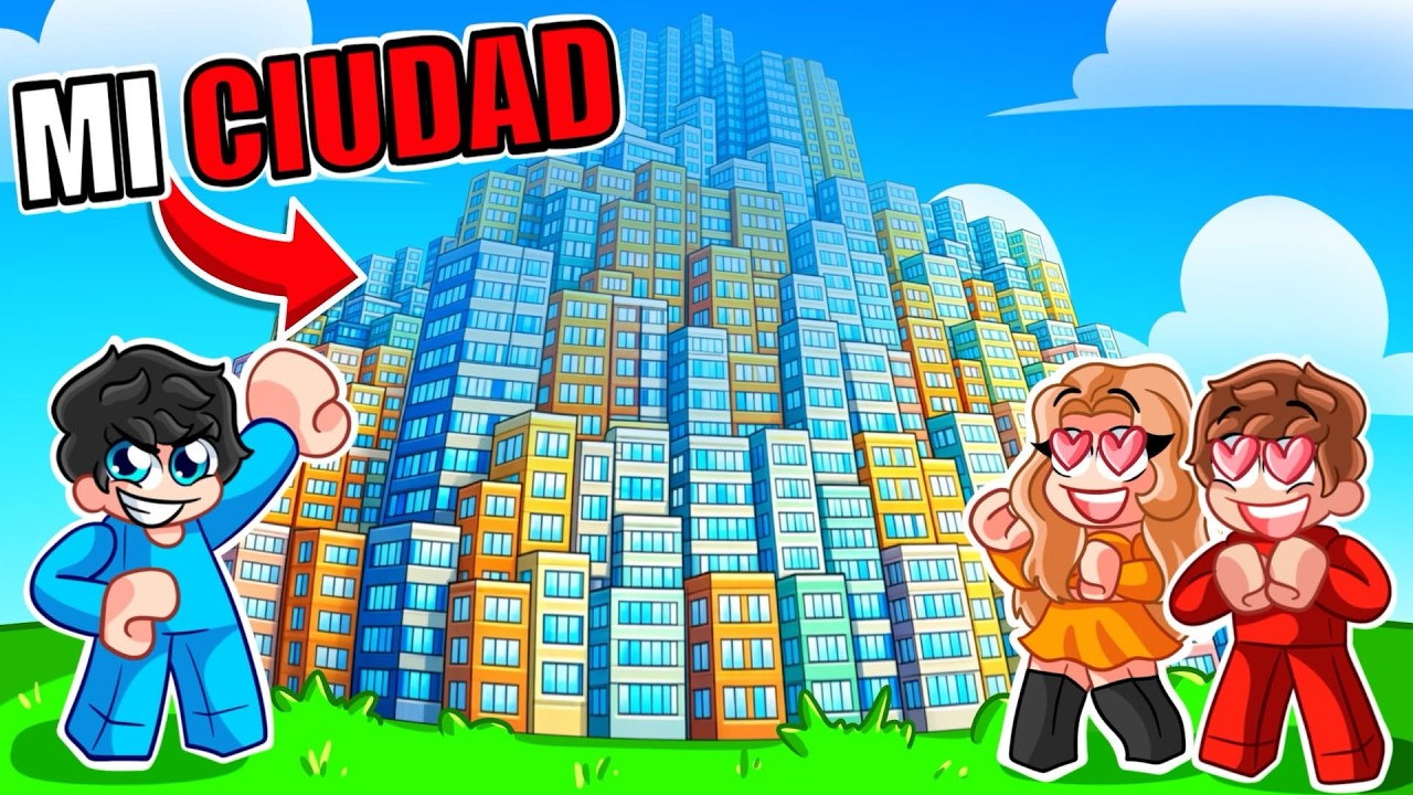 Constru&iacute; una MEGA CIUDAD por $956,789 en Roblox!