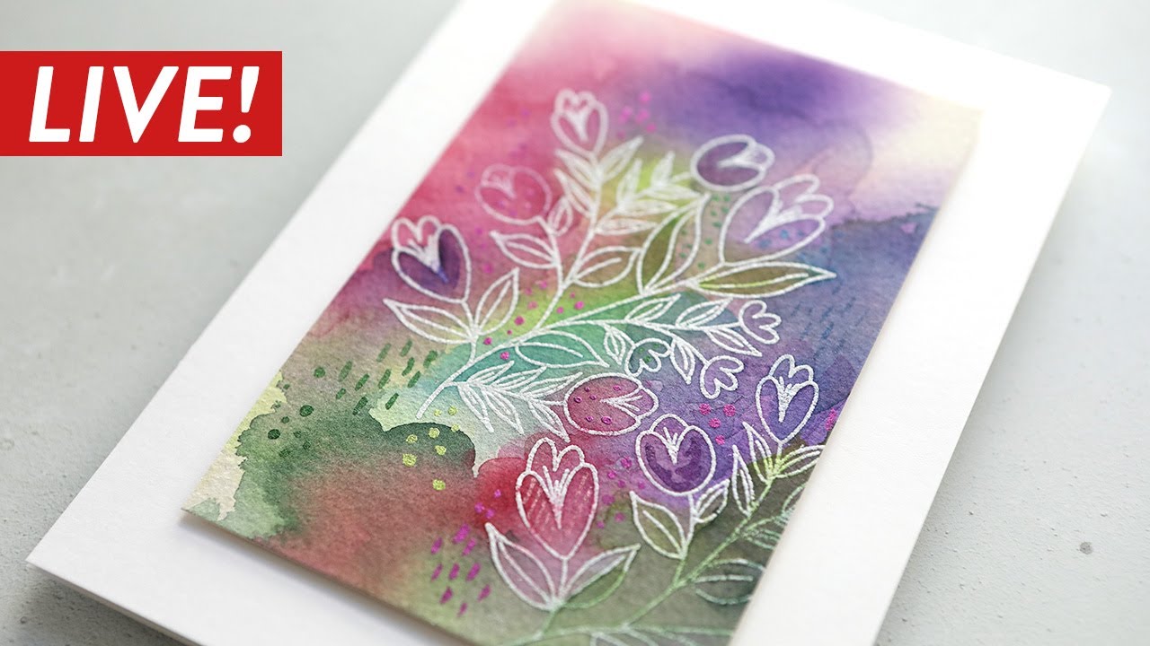 🔴 LIVE REPLAY - Underpainting Watercolor Technique