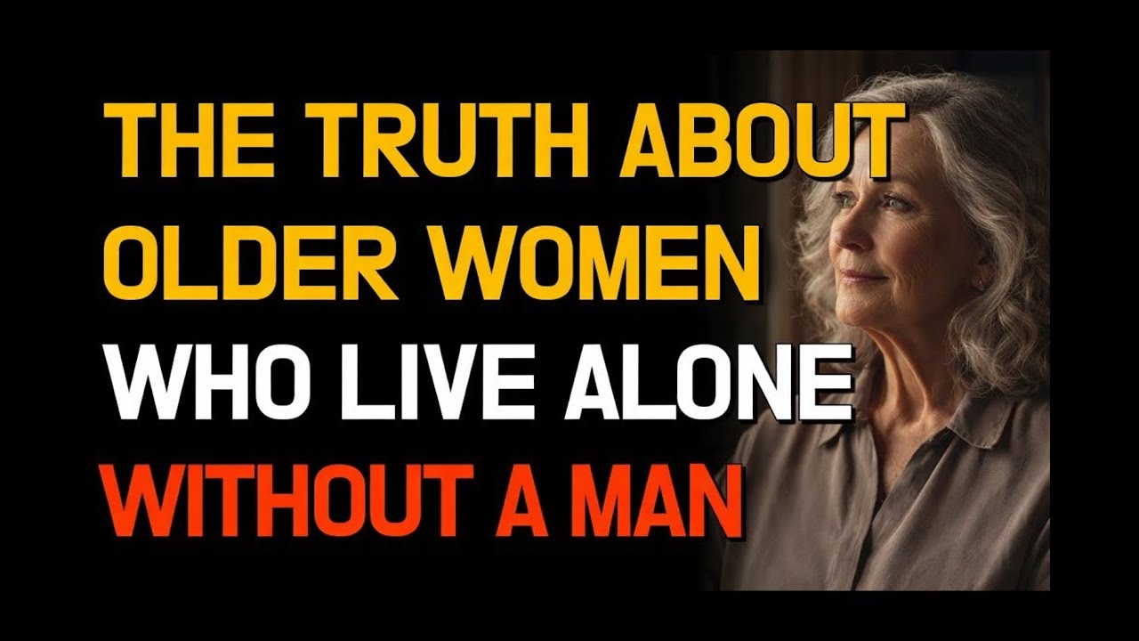 The Truth About Older Women Who Live Alone Without a Man
