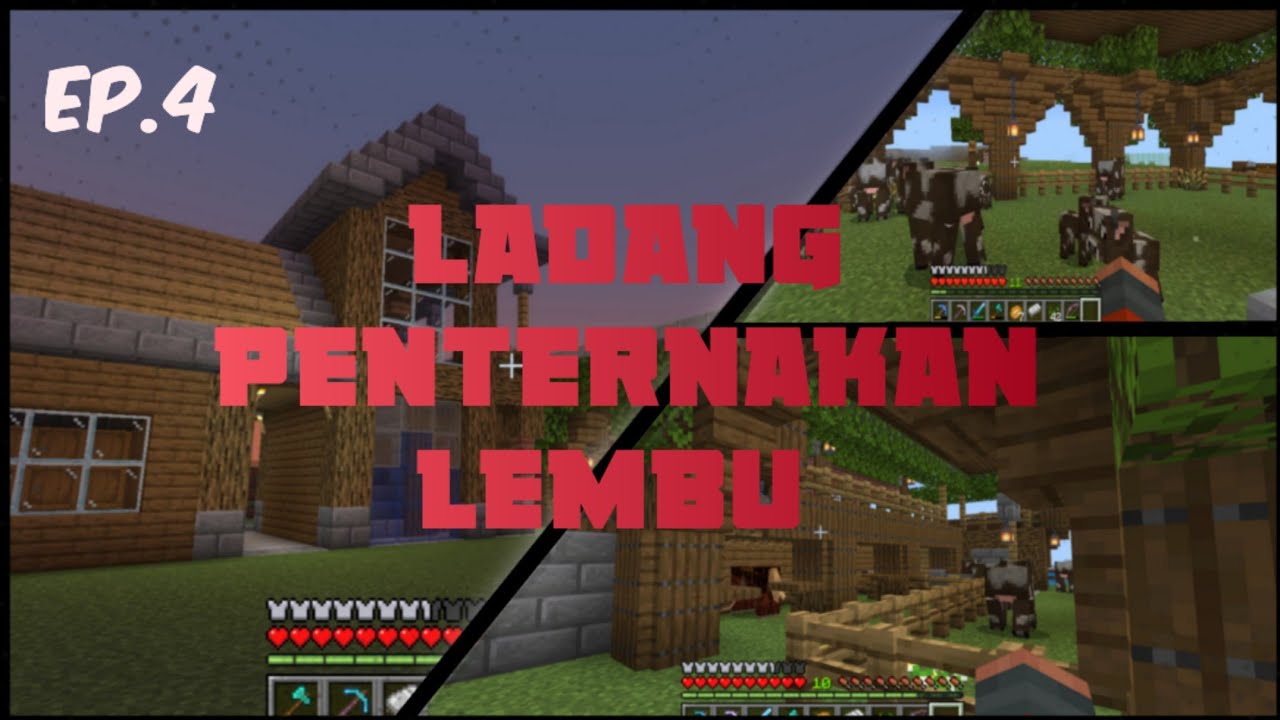 [Ep.4] Ladang Penternakan Lembu | Gameplay (Survival) | Malaysia 