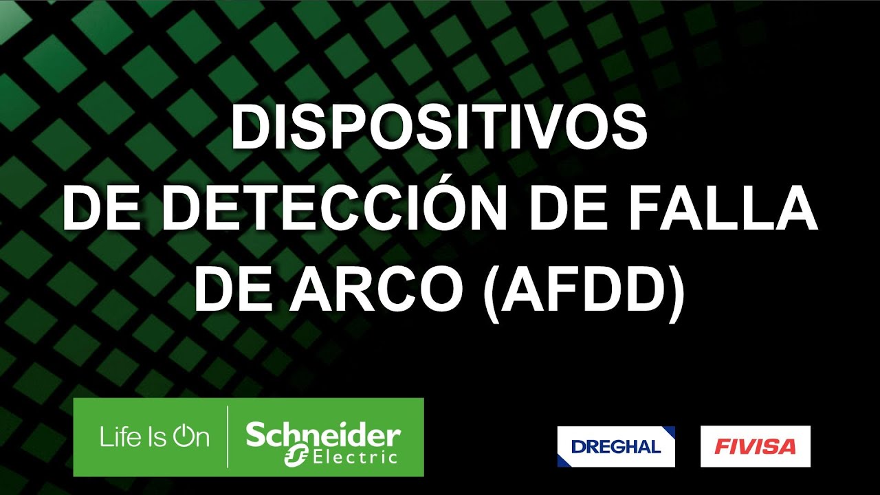 Dispositivos de detección de falla de arco (AFDD)