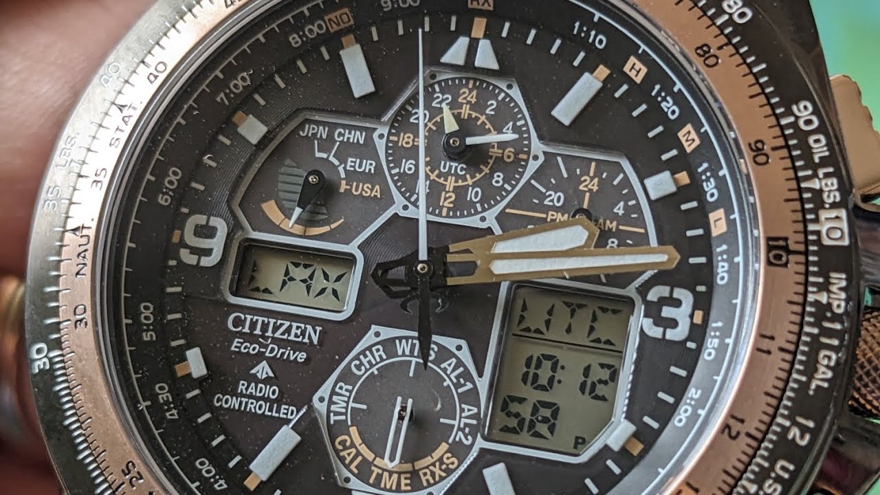 Citizen Promaster Skyhawk Watch Review. JY8146-54E.