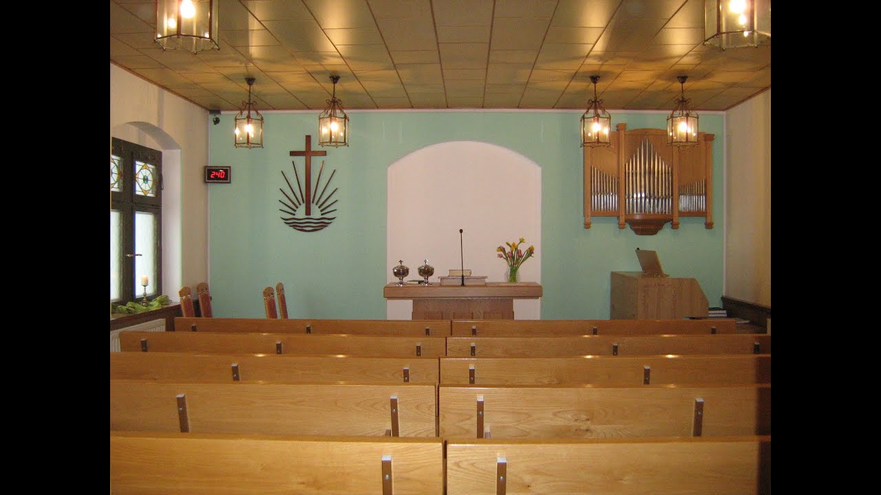 M&ouml;gen drau&szlig;en St&uuml;rme toben / alte Chormappe / NAK Kapelle Kurort Kipsdorf Erzgebirge