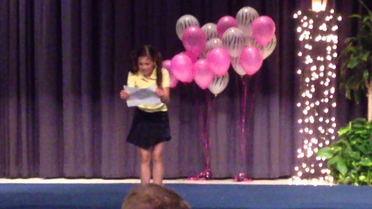 Jillian Malham's My New Philosophy winning talent performance in the 2014 Miss Princeton pagean