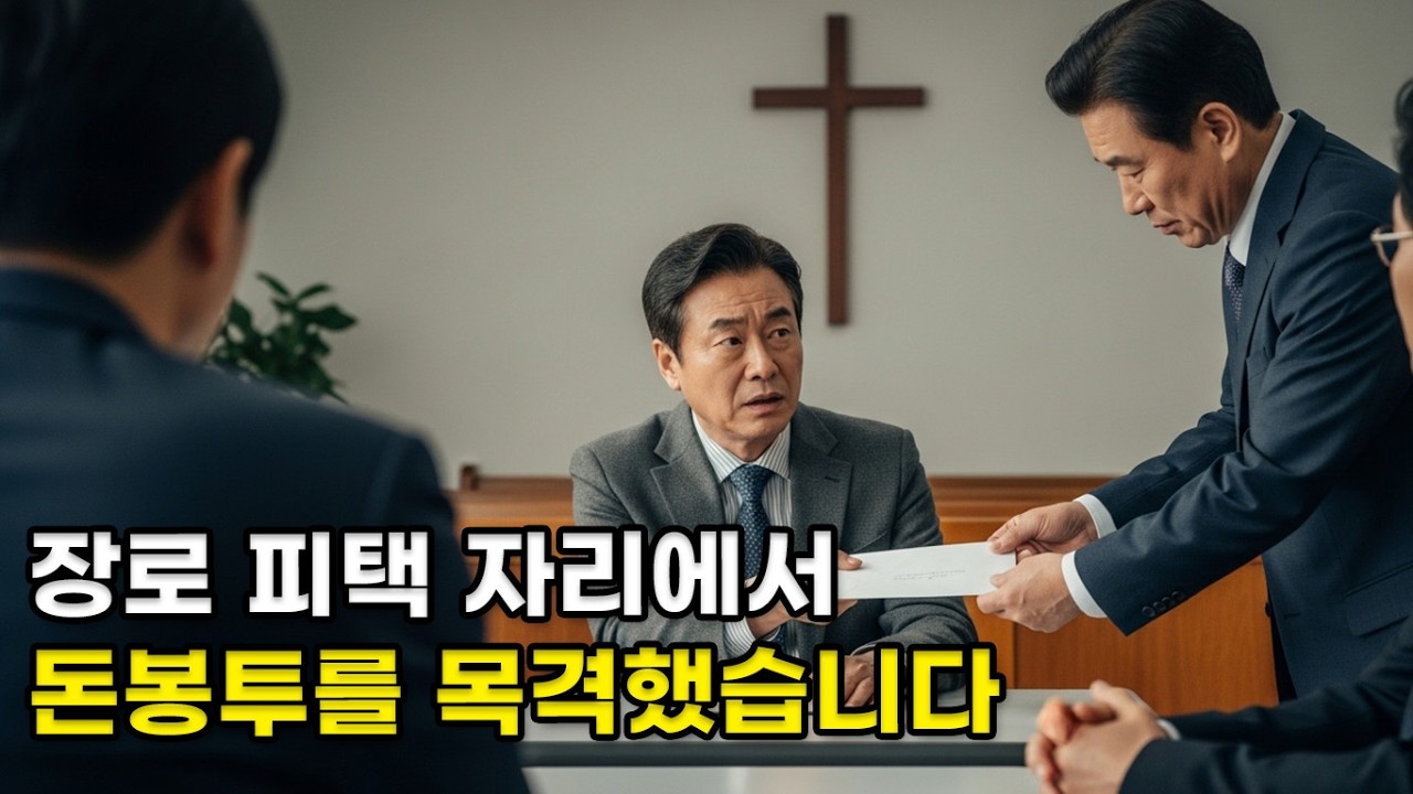 장로가 될 뻔했습니다… 그런데 그날 돈봉투를 봤습니다 | 안수집사의 고백