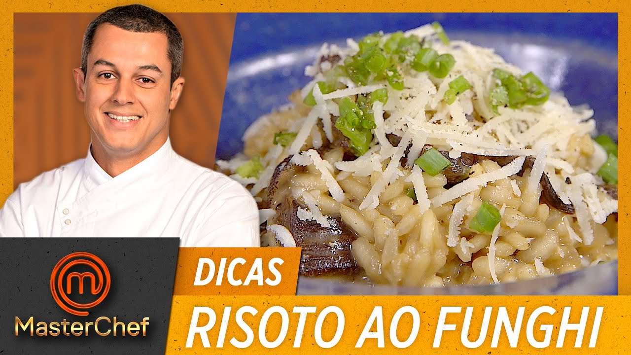 RISOTO AO FUNGHI com Rafael Gomes | DICAS MASTERCHEF