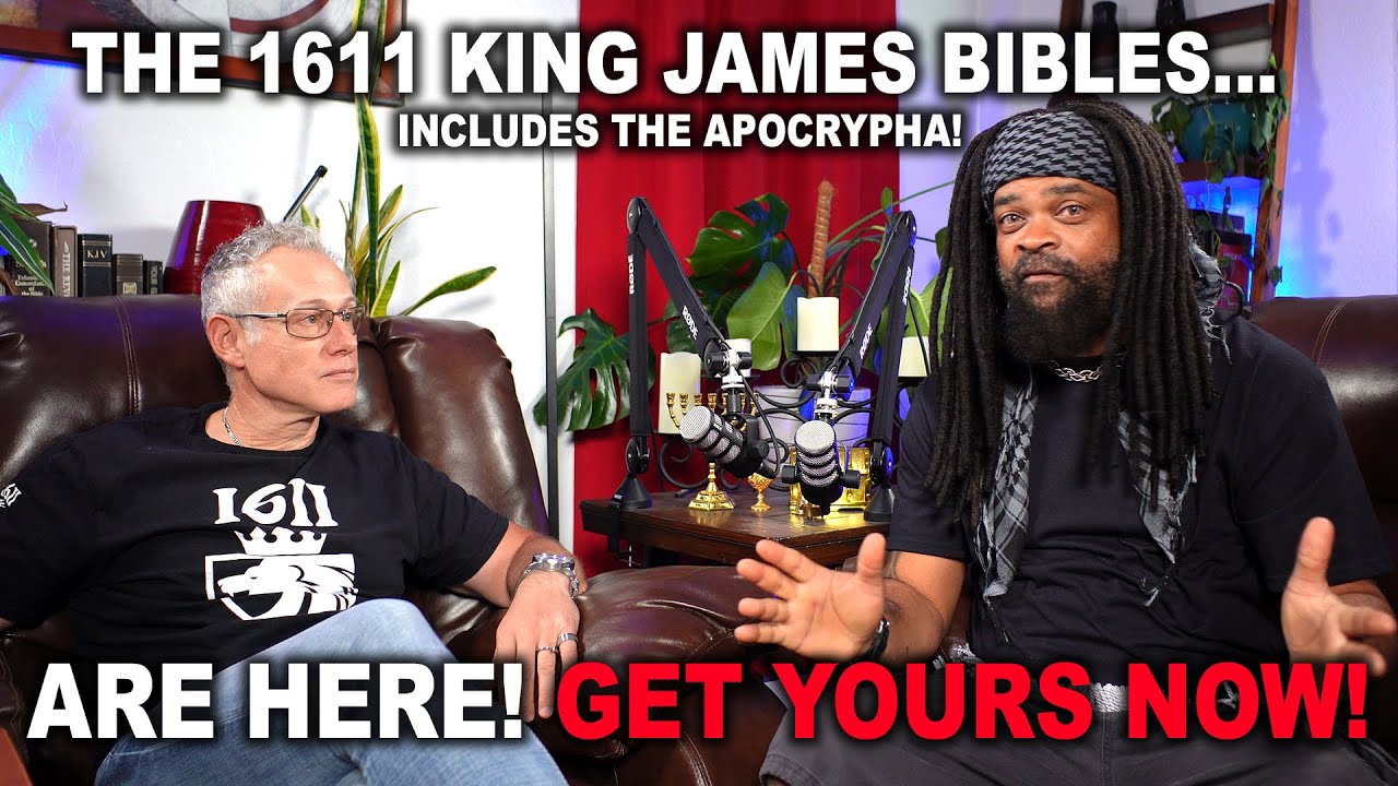 1611 King James Bibles with Apocrypha Are Here!