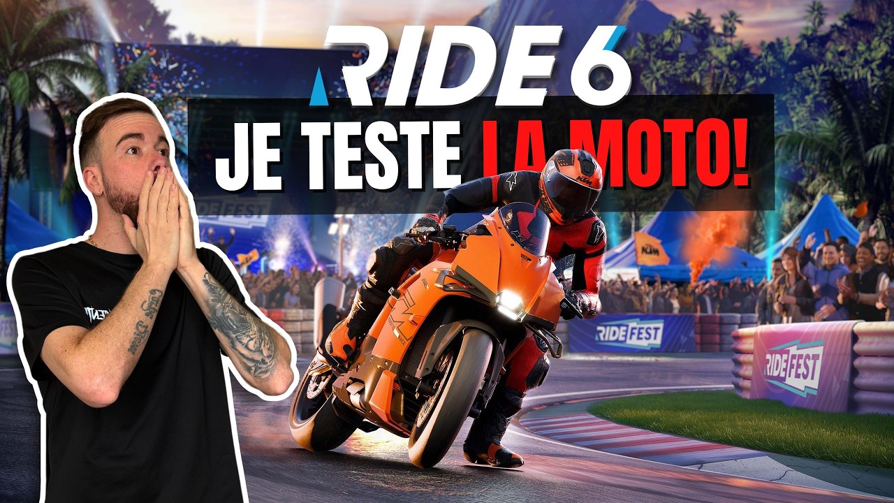 RIDE 6: MON PREMIER JEU DE MOTO!