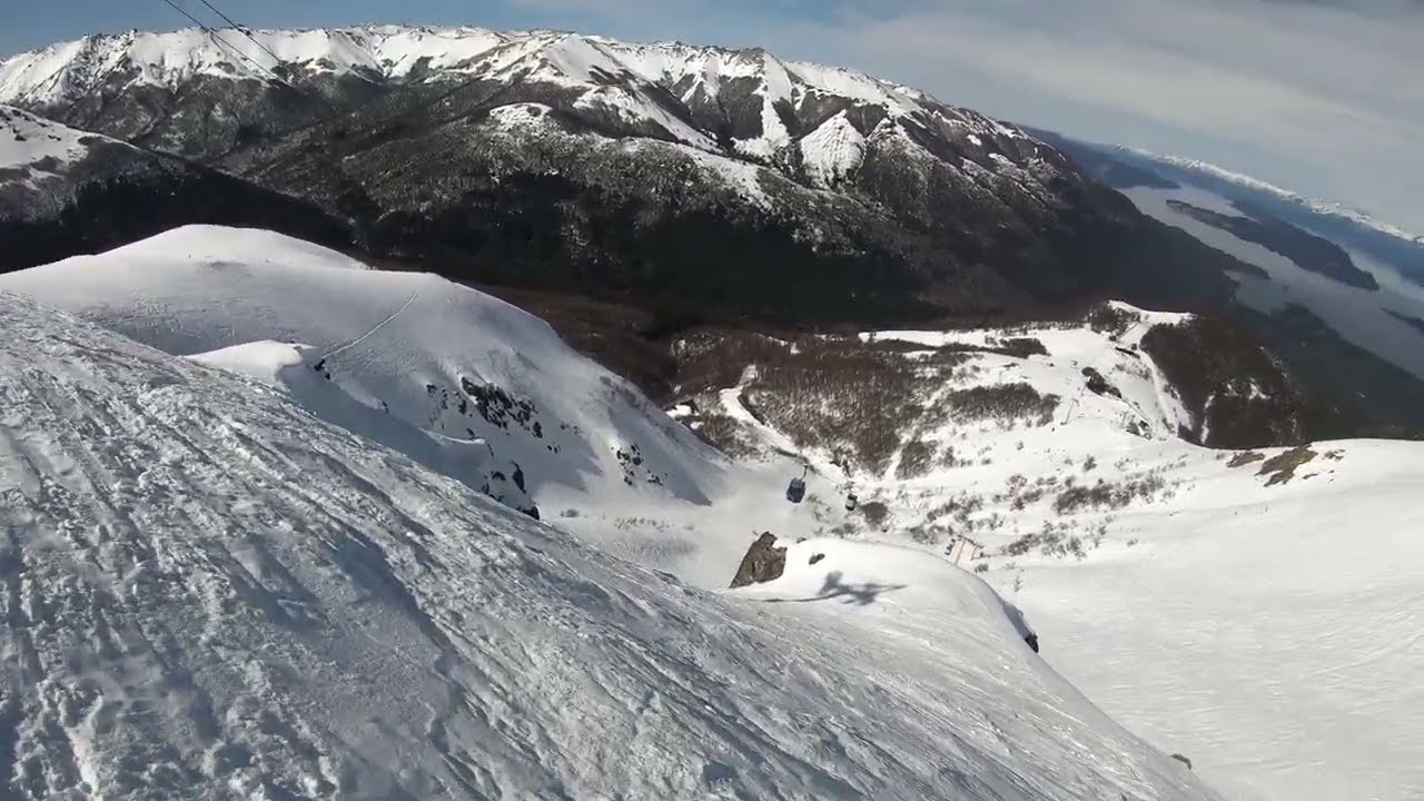 Cerro Bayo - Caída fuera de pista. (Entre Cañadón y Canaleta)