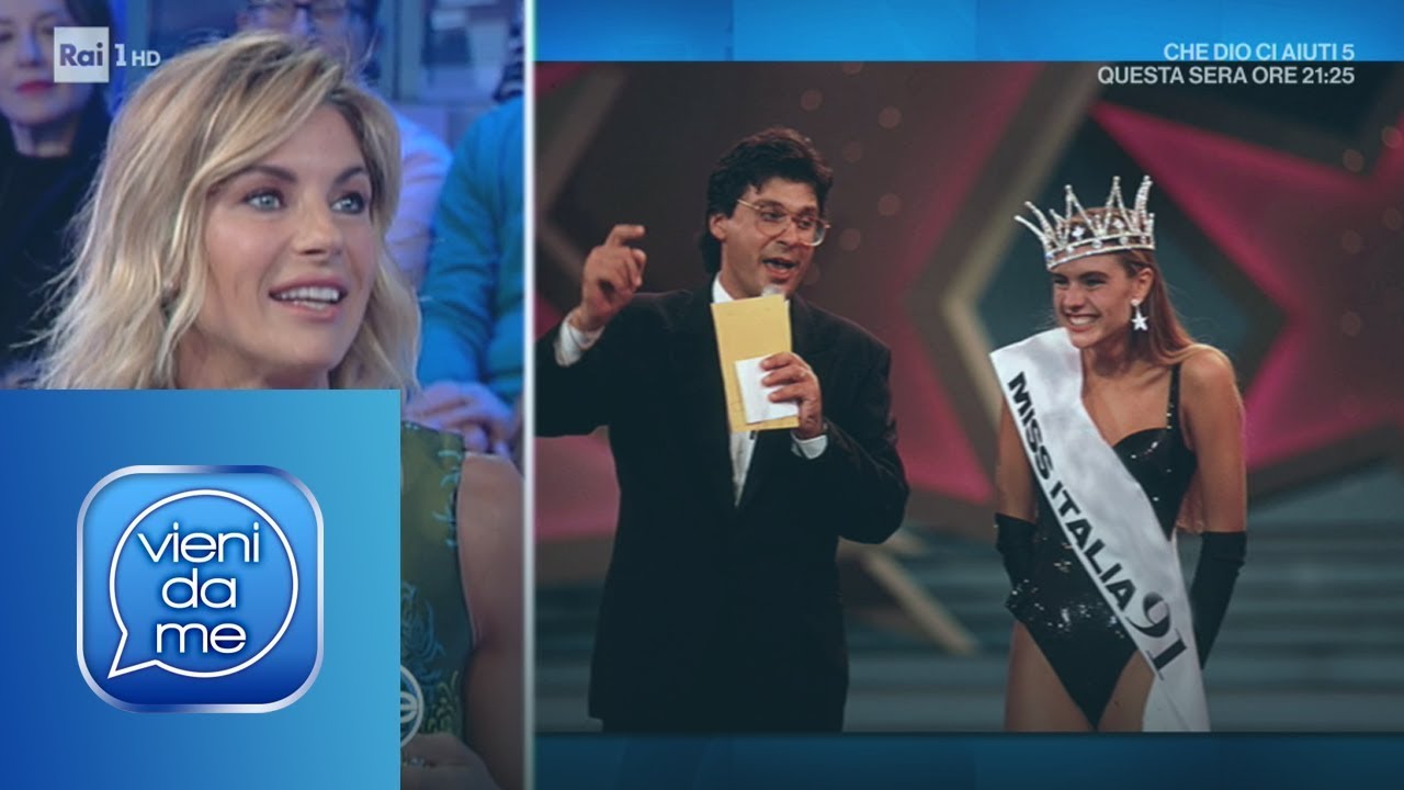Martina Colombari e il ricordo di Miss Italia - Vieni da me 17/01/2019