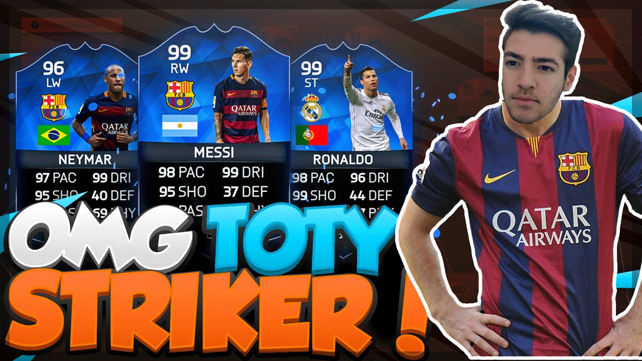 OMFG! TOTY RONALDO TOTY MESSI & TOTY NEYMAR! - FIFA 16 ULTIMATE TEAM - Wakez