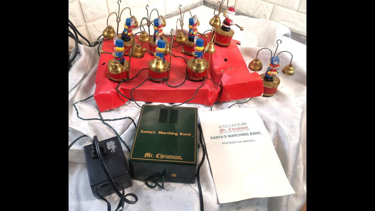 Mr. Christmas Santa's Marching Band 1991
