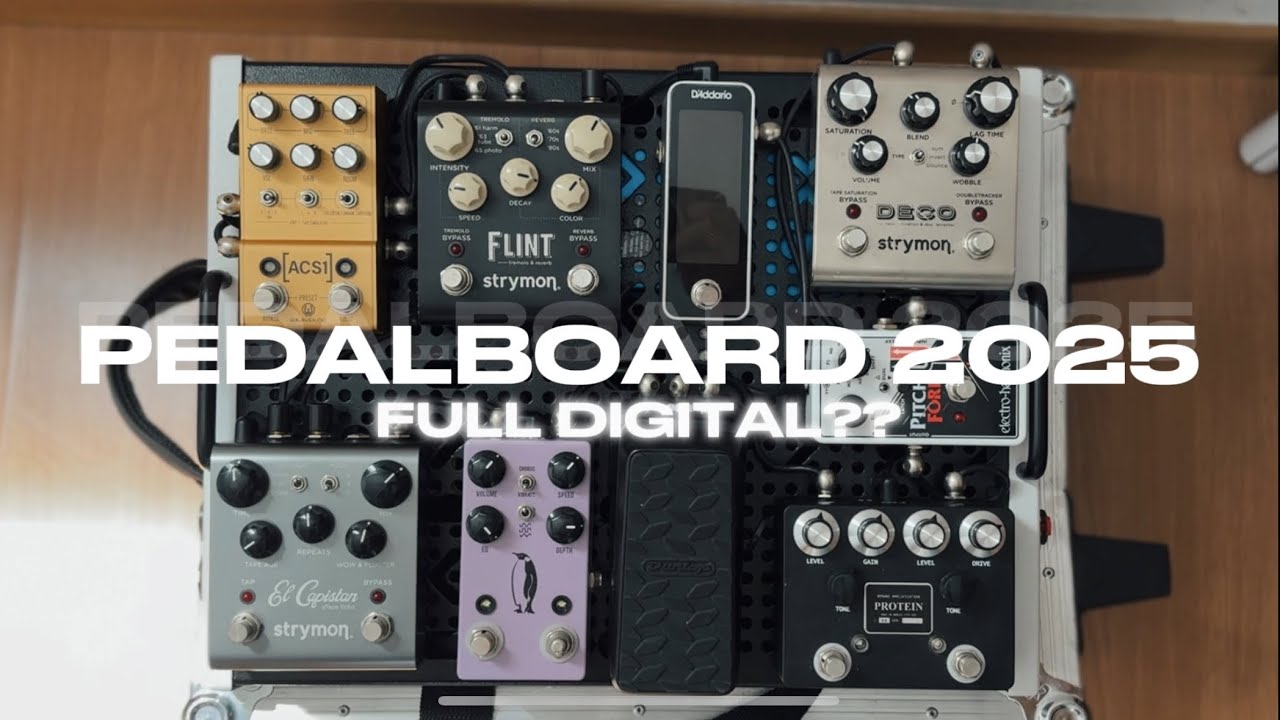 COMO ESTOU USANDO MEU PEDALBOARD EM 2025// Lucas Feld