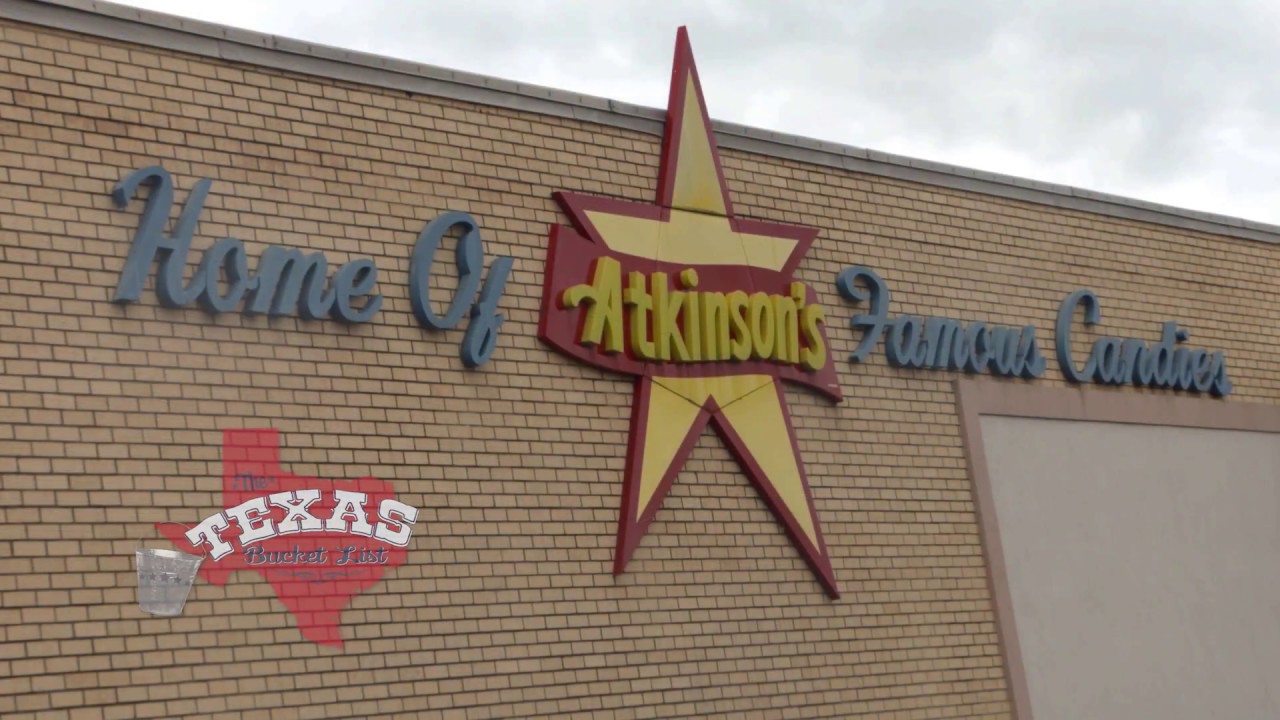 The Texas Bucket List - Atkinson Candy Company in Lufkin