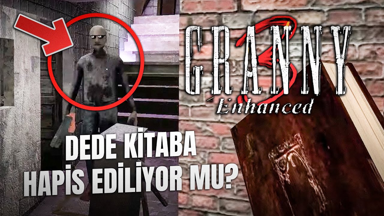 DEDEYİ KİTABA HAPİS ETMEYE ÇALIŞTIM! - Granny 3 Enhanced