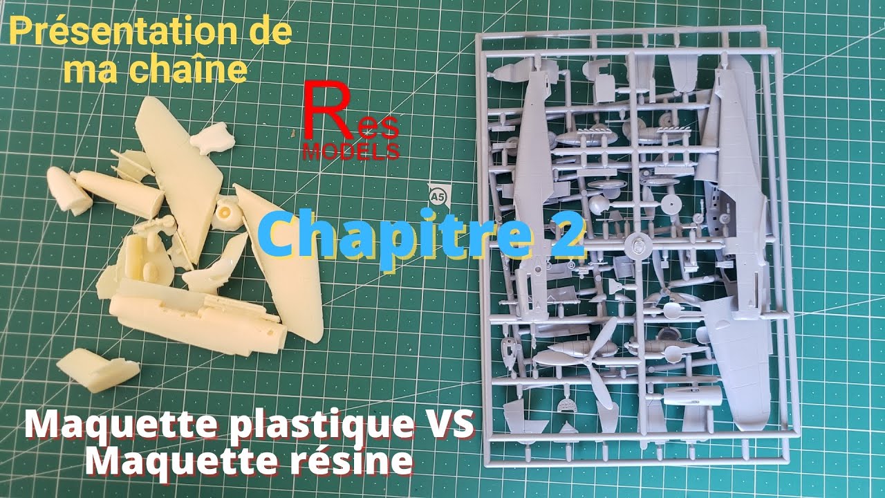 Maquette résine VS Maquette plastique