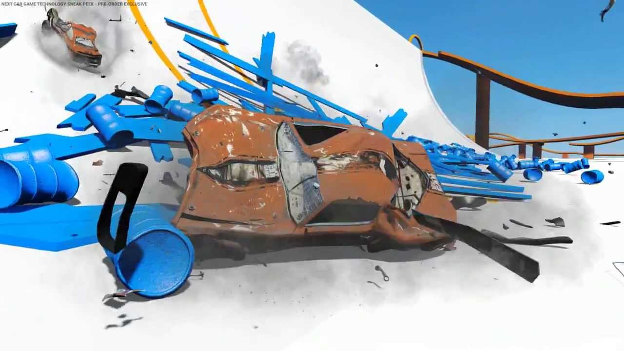 Next Car Game : Sneak Peak GAMEPLAY - MOST REALSTIC CAR DAMAGE PHYSICS in a Video Game!