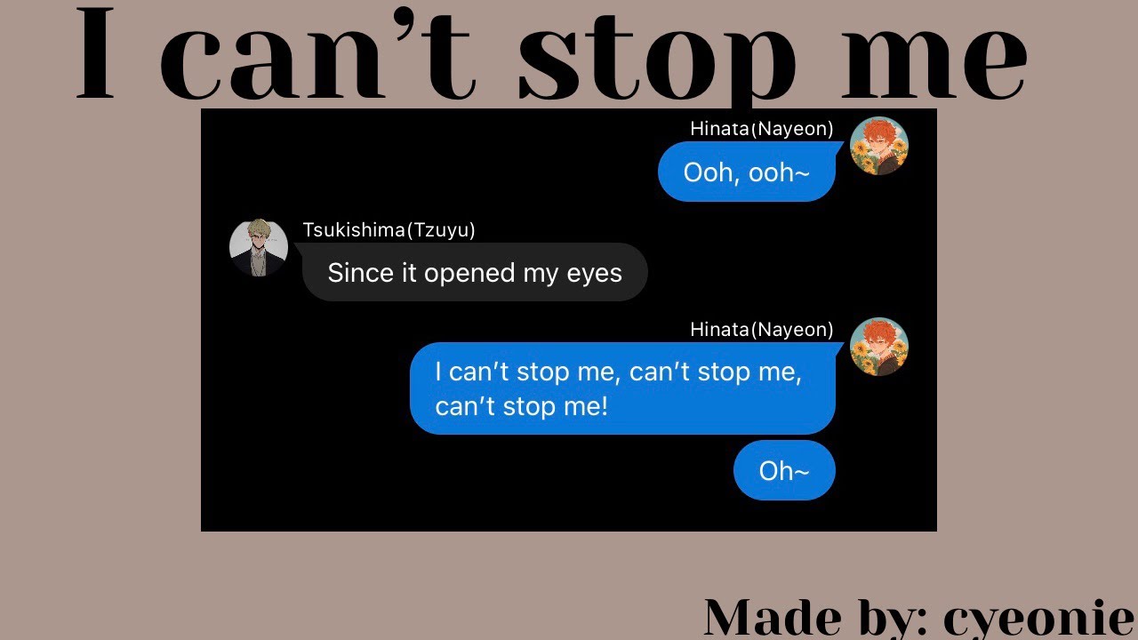 [Haikyuu Texts] I Can’t Stop Me - TWICE || Karasuno as TWICE ||
