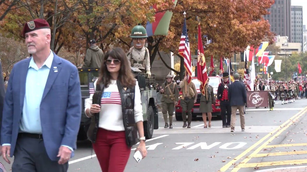 PHILADELPHIA VETERANS DAY PARADE   PART 1