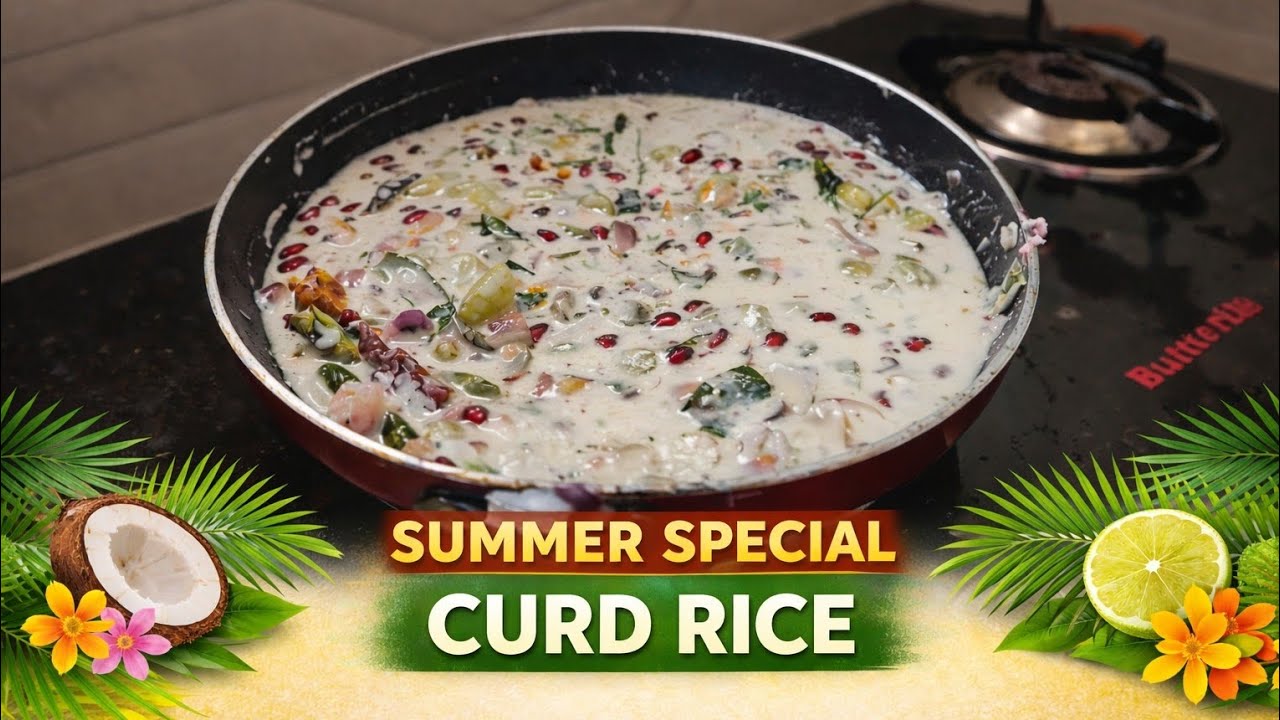 ಸ್ಪೆಷಲ್ ಮೊಸರನ್ನ  || Summer Special Curd rice || Summer cooling foods 