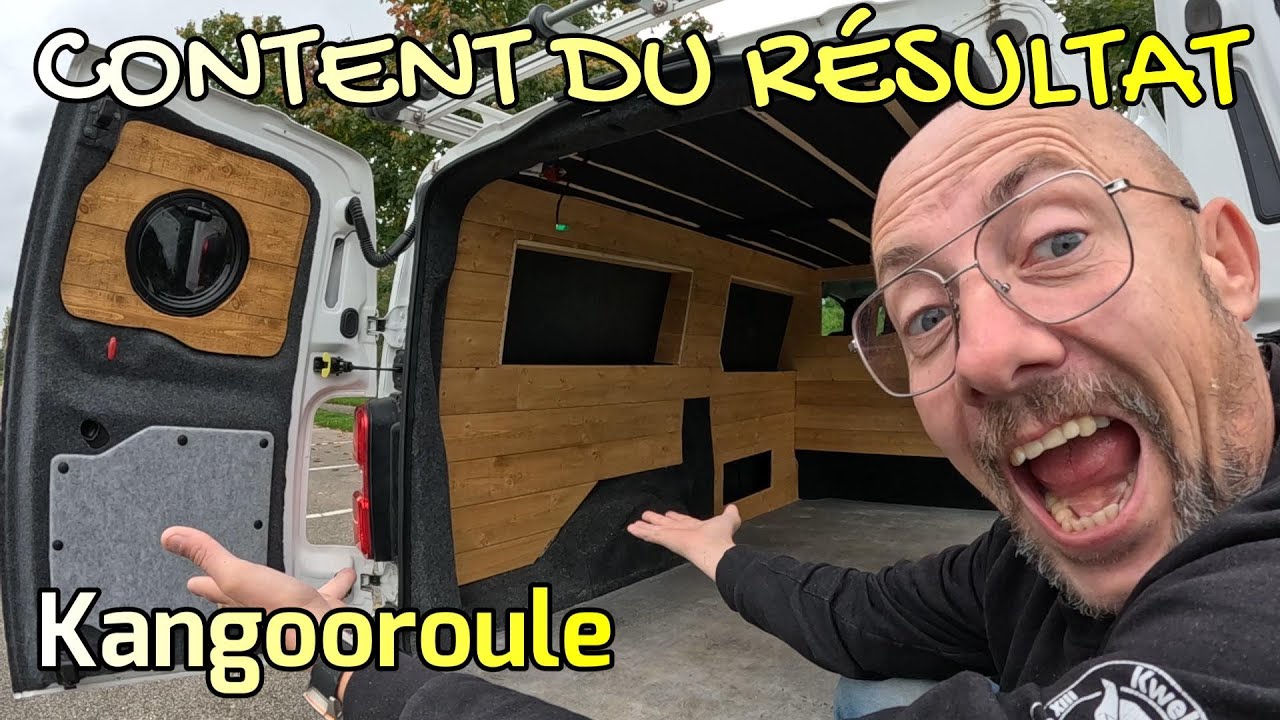 Je Pose Du LAMBRIS Dans Mon Jumpy/Van 🦘 #vanlife