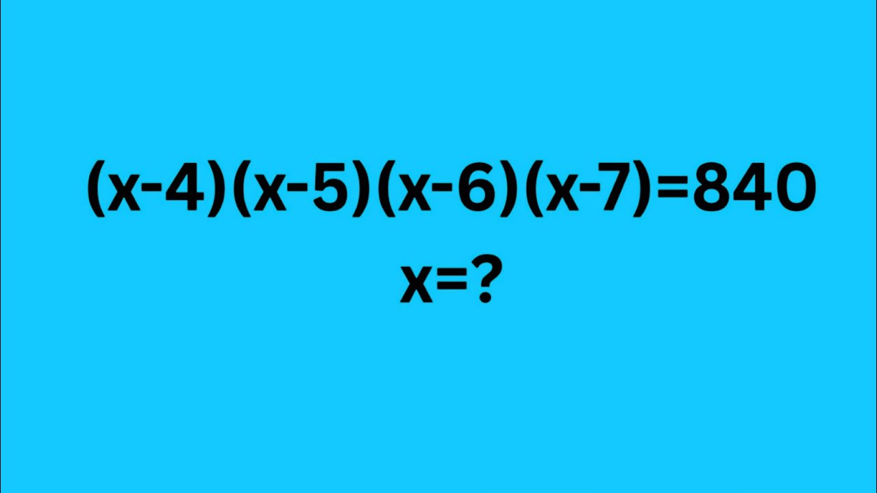 Nice Algebra Math Simplification. Find the value of X @mathsaminute