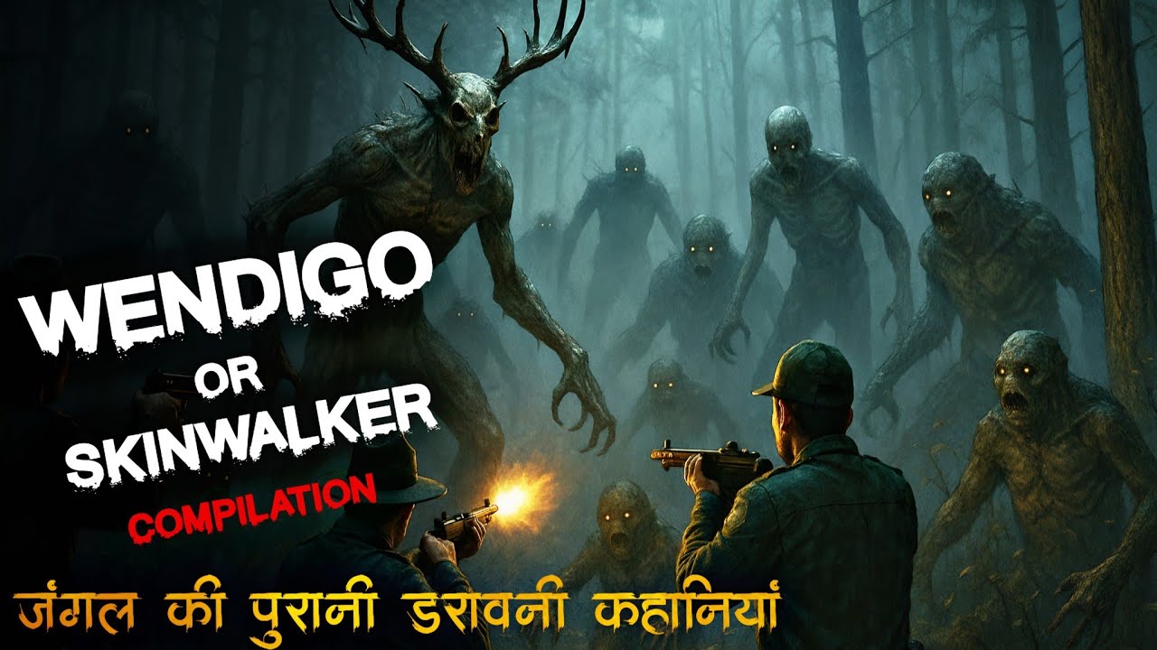 Wendigo & Skinwalker Compilation Horror Stories | Hindi Horror Podcast | Wendigo Horror Podcast 