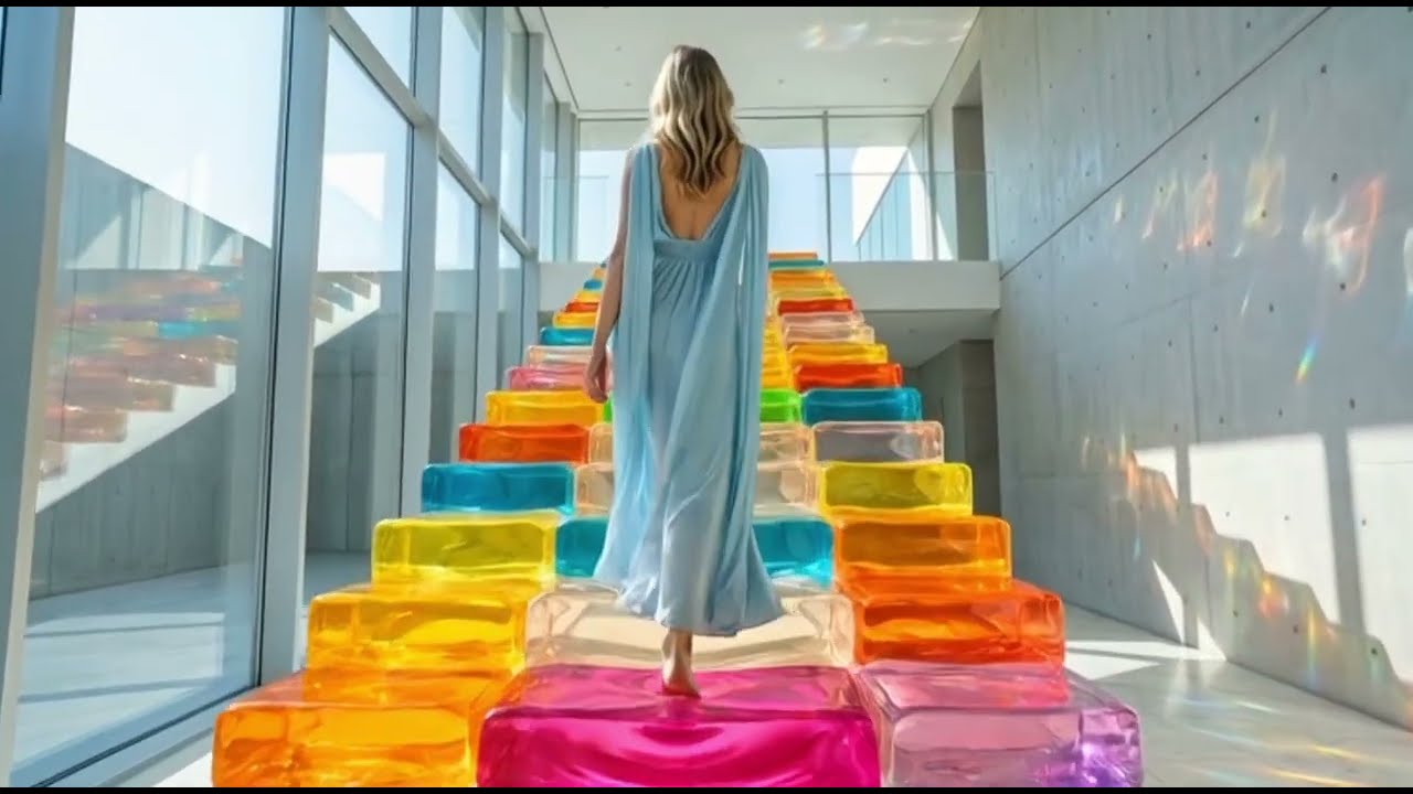 Which Crazy Stairs Would You Walk On? |  AI ASMR Satisfying Sounds 🎧✨