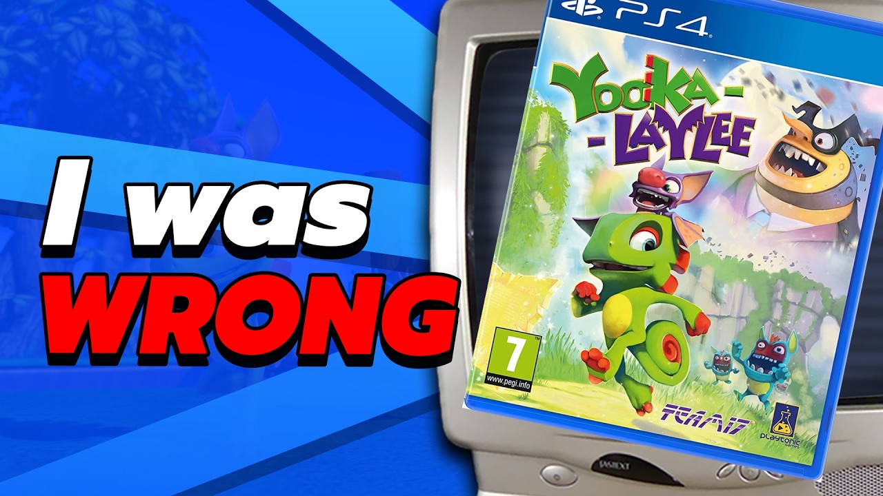 Я попробовал Yooka Laylee до Yooka Re-Playlee