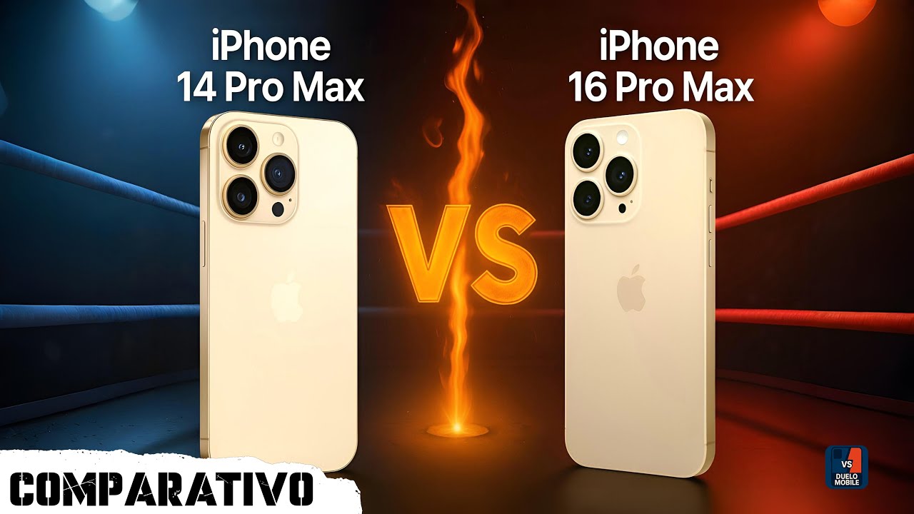 iPhone 14 Pro Max VS iPhone 16 Pro Max: Câmera 48MP vs Zoom 5x | Comparativo Completo