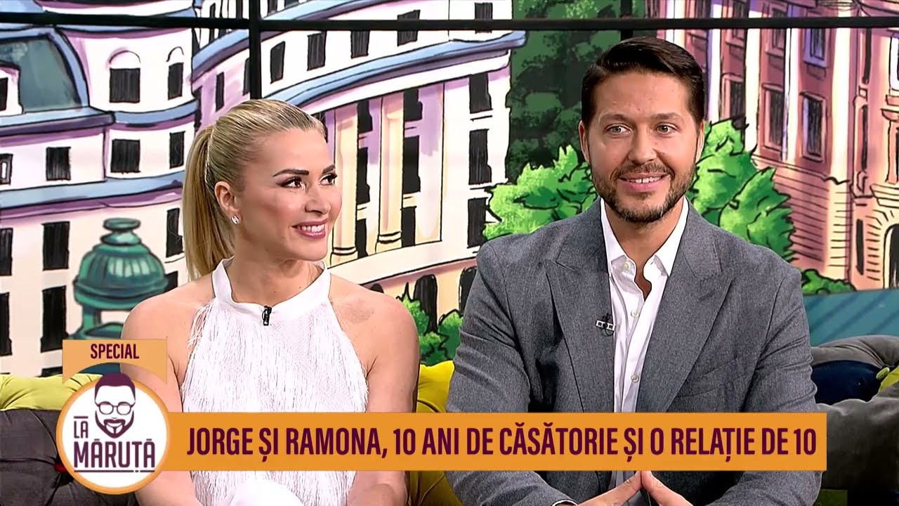 Jorge și Ramona, 10 ani de căsătorie și o relație de 10