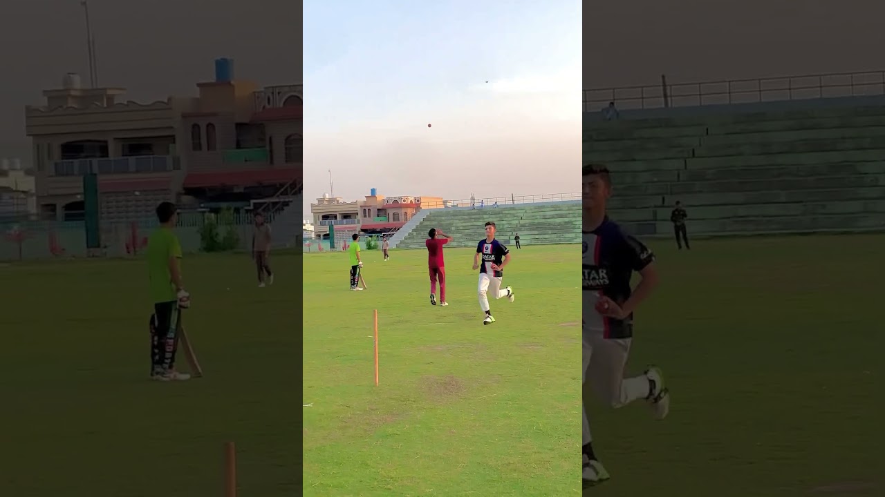 Furaqan under 13 past bowling action runup #cricket #cricketlover