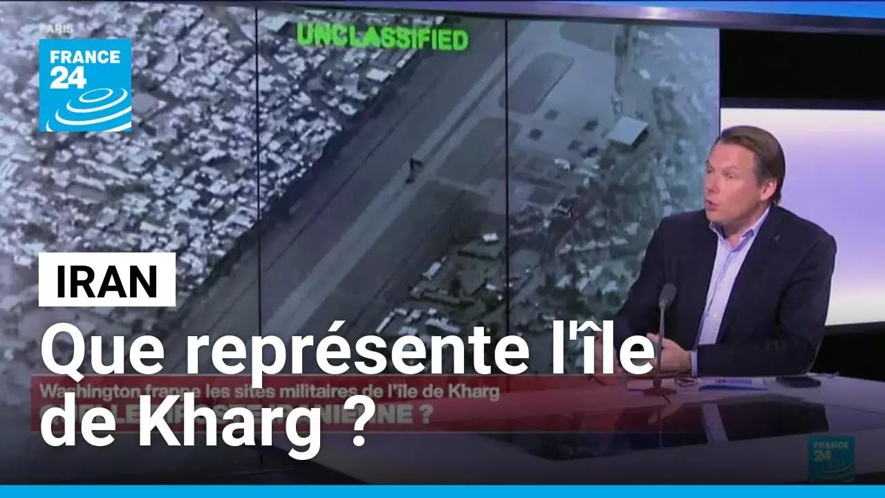 Iran : que représente l'île de Kharg, hub pétrolier du pays ? • FRANCE 24