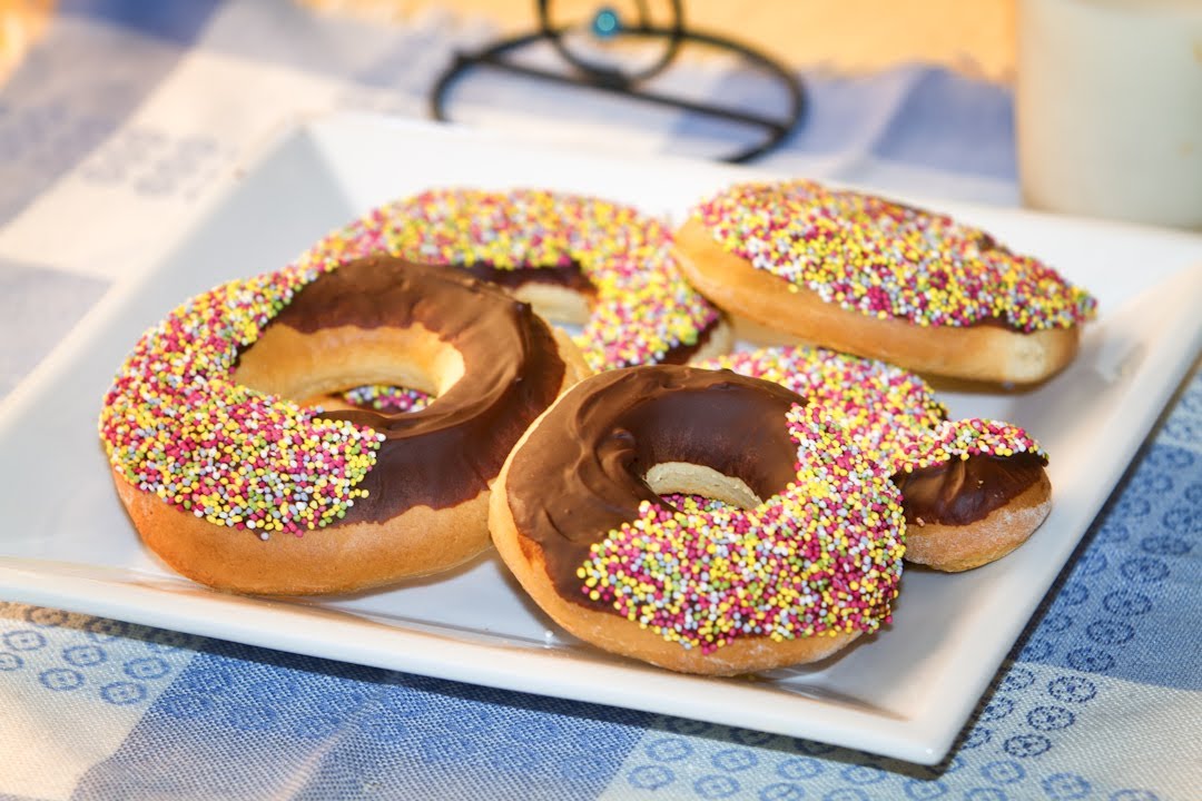 Donuts con Chocolate