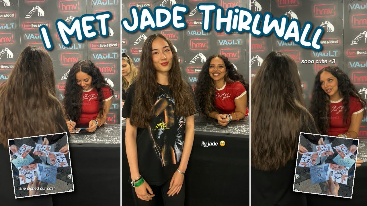 I MET JADE THIRLWALL ||” That’s Showbiz Baby” HMV album signings 2025 !!!