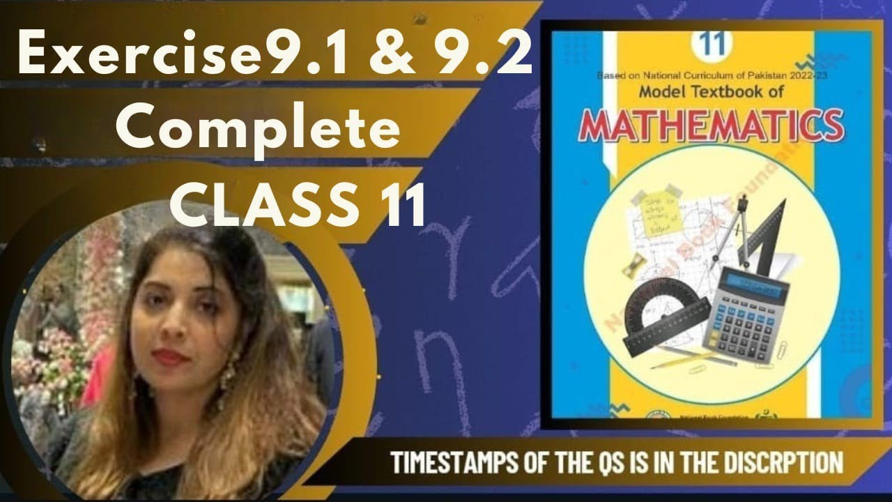 Exercise 9.1 class 11 NBF maths| class 11 Ex 9.1| ex 9.1 class 11| Ex 9.1 class 11