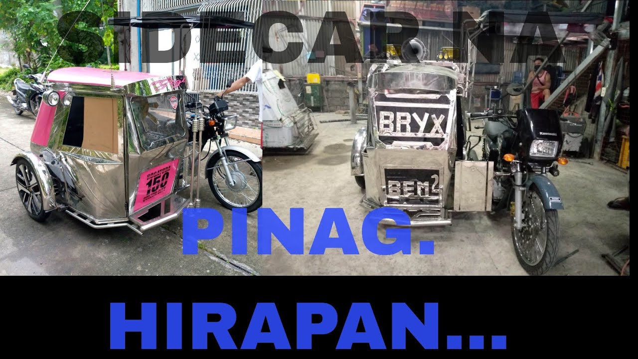 SIDECAR NA PINAG HIRAPAN...