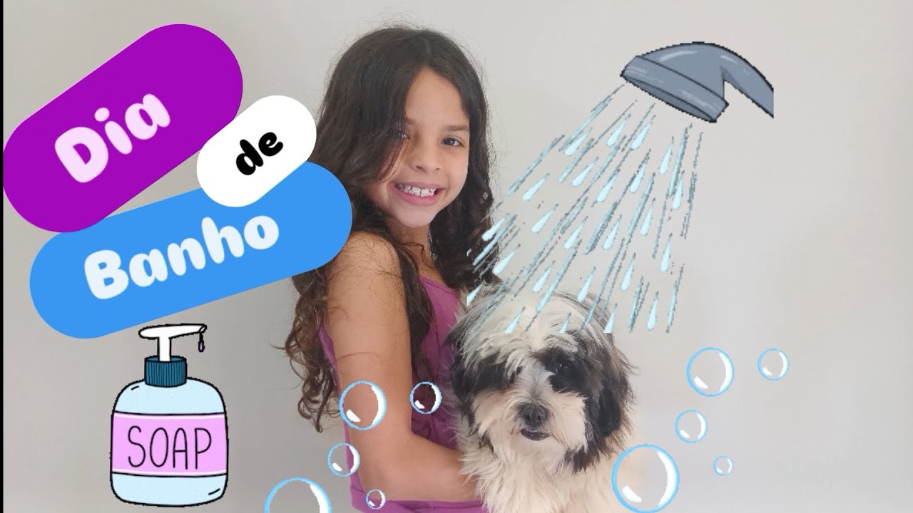 Isa Lima em: banho na minha cachorrinha 