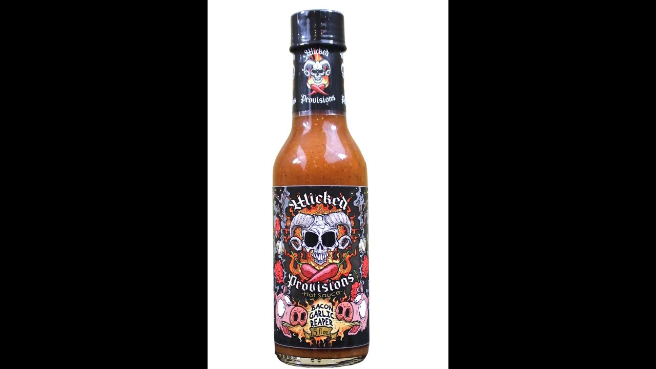 Sauce Review #96 Wicked Provisions Bacon Garlic Reaper Hot Sauce Review