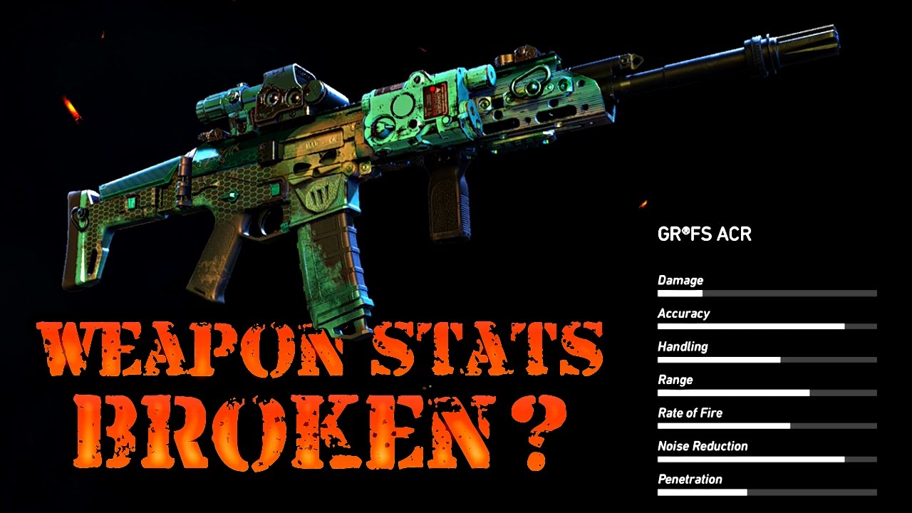 Broken Weapon Stats? Stats Mean Nothing!