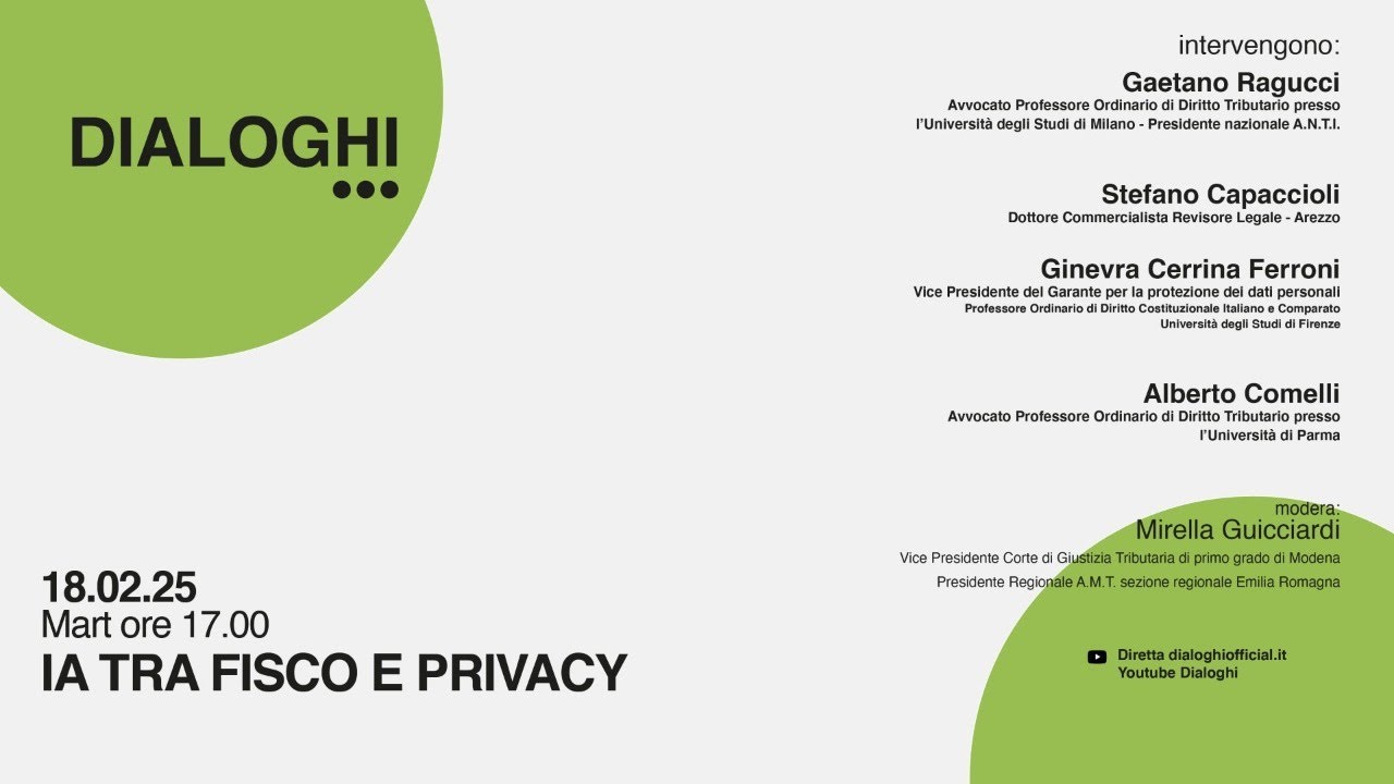 IA TRA FISCO E PRIVACY