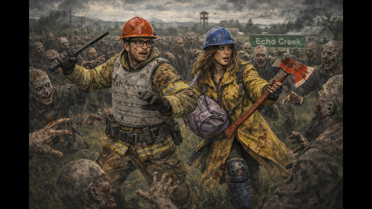 Project Zomboid B42, Two survivors in Kentuck. Only in-game sound. First trip to Echo Creek
